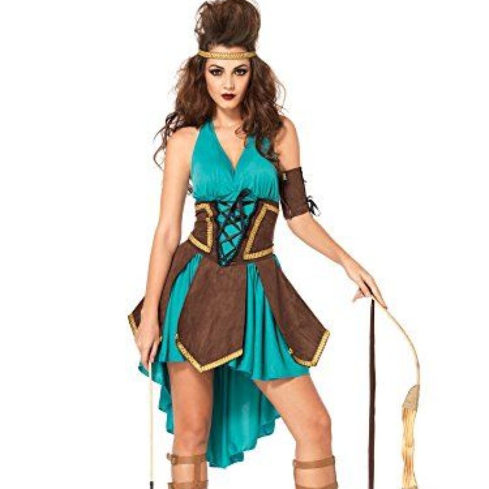 Celtic Warrior Costume for Women size M/L New by Leg Avenue